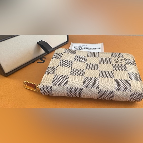 Louis Vuitton Damier Azur Compact Zippy Wallet With Box - Picture 3 of 9
